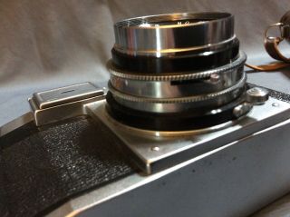 Rare Royal 35 - M Film Camera,  Tominor 45mm F1.  9 Lens,  Case ASIS 7
