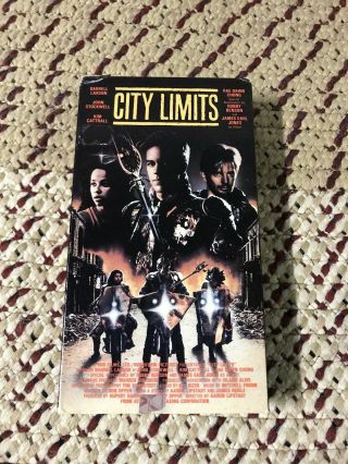 City Limits Vhs Rare Vestron Video Sci Fi Post Apocalyptic Horror Not On Dvd