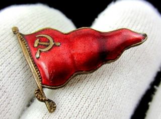 1952 HELSINKI SOVIET USSR NOC OFFICIAL OLYMPIC DELEGATION PIN BADGE ENAMEL RARE 3