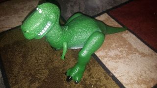 Disney Pixar Toy Story T - Rex Dinosaur Talking Action Figure Thinkway Toys Rare
