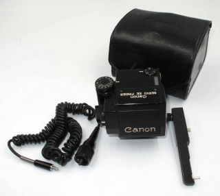 Rare Canon Ee Servo Finder With Case For F1 Camera.
