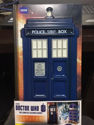 Doctor Who The Complete Seventh Series Limited Edition Rare,  Tardis,  As