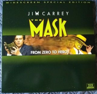 The Mask (jim Carrey) Widescreen Special Edition 2 Laserdisc Set Rare