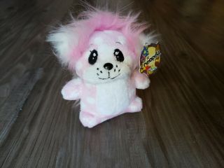 Rare Neopets Pink Feepit Petpet Plushie Stuffed Animal Toy W/tag