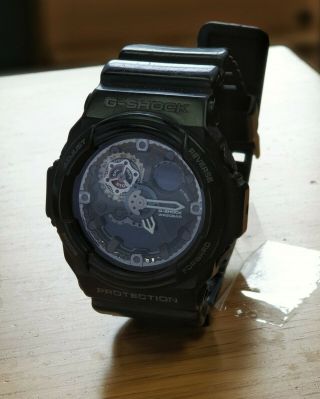 Casio G Shock Ga - 300 Module 5259 Black Rare Watch