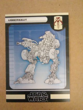 Star Wars Miniatures The Force Unleashed Uggernaught 58 Rare 2