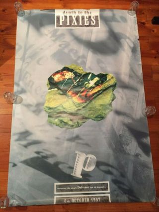 The Pixies: Death To The Pixies (4ad) Rare Aussie/oz Instore Promo Poster
