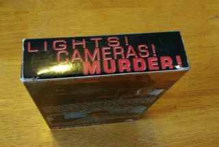 Lights Cameras Murder Vhs Rare Horror Sov Slasher Gore Halloween Night Atlas 5