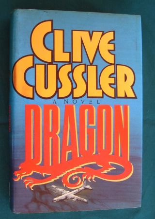 Dragon By Clive Cussler (1990,  Hardcover) - 1st - 1st - Rare -