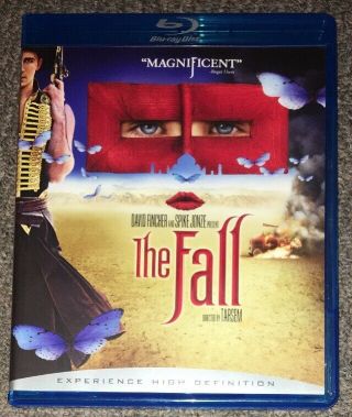 The Fall Blu - Ray (2006) Tarsem Singh/lee Pace - Rare/oop - Disc In Great Shape
