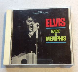 Elvis: Back In Memphis (1970) Cd Elvis Presley (1992 Rca / Bmg U.  S.  A. ) Rare Oop