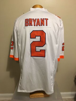 Rare Nike Kelly Bryant 2 Clemson Tigers Football Jersey Stitched Men’s L