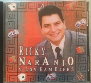 " Tejano Tex Mex  Ricky Naranjo Y Los Gamblers  Orgullosa Y Bonita  Rare Cd "