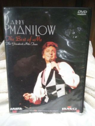 Barry Manilow The Best Of Me The Greatest Hits Tour Dvd Rare Find