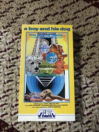 A Boy And His Dog Vhs Rare Media Home Entertainment W/bottom Flap Cult