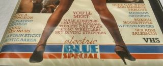 1982 Electric Blue Special Sex Maniac ' s Guide to The USA on VHS Video Tape RARE 3