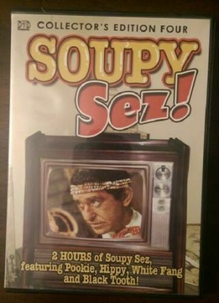 Soupy Sales - Soupy Sez Dvd Out Of Print Rare Collector 