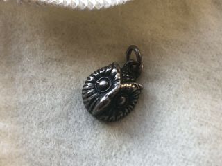 James Avery Retired And Rare Sterling Silver Owl Charm