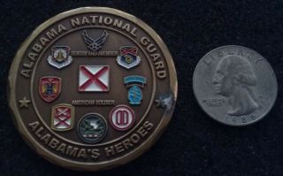 RARE 2 Star General Adjutant Special Forces ASOC Alabama SOCOM US Challenge Coin 2