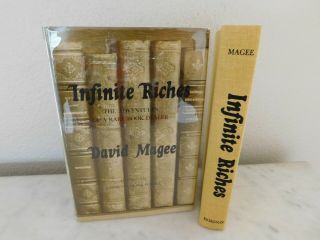 Infinite Riches The Adventures Of A Rare Book Dealer By Magee,  1973,  Vg,  Dj/vg