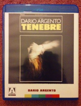 Tenebre Blu Ray Arrow Video Widow Box Limited Edition OOP and Rare 2