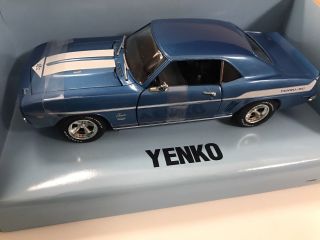 1969 Yenko Camaro / Z/28 Ertl 1/18 Blue Rare Fast & Furious Movie Style