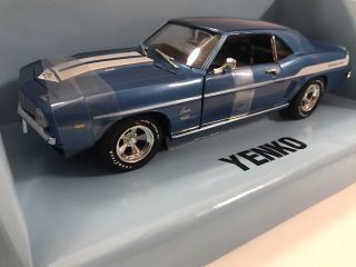 1969 Yenko Camaro / Z/28 Ertl 1/18 Blue RARE Fast & Furious Movie Style 4