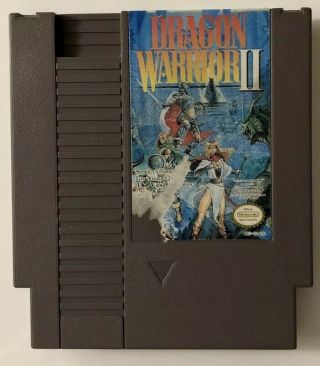 Dragon Warrior Ii (nintendo Entertainment System,  1990) Nes Game Cartridge Rare