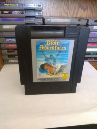Bible Adventures - Rare Nes Nintendo Game
