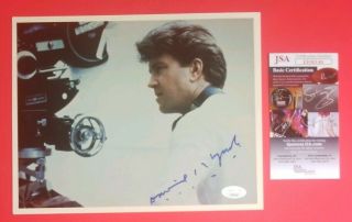 Ultra Rare - David Lynch Signed 8 " X10 " Color Photo Certified With Jsa Psa