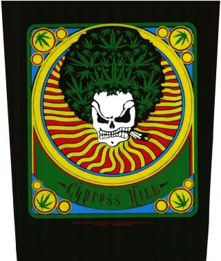 Rare Cypress Hill Back Patch