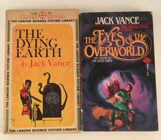 Dying Earth Series By Jack Vance Book 1 & 2 Eyes Of The Overworld Vintage Rare