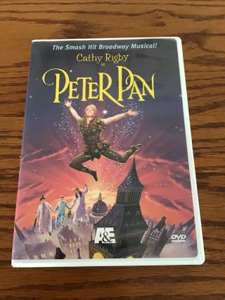 Peter Pan (dvd,  2000,  Untagged) Cathy Rigby A&e Rare Oop Broadway Musical