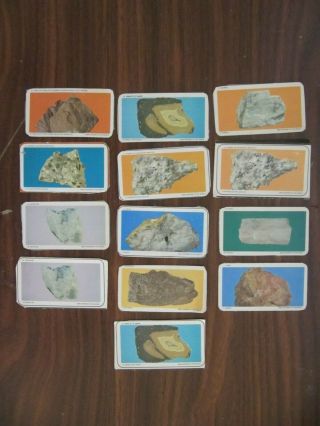 13 Gem Hunters Of The World Cards.  1950 