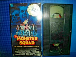 RARE THE MONSTER SQUAD VHS 1987 COLLECTORS SERIES STAN WINSTON MONSTERS COMEDY 3