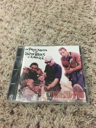 Presidents Of The United States Of America Live Import Cd Pusa,  Kung - Fu - Fun Rare