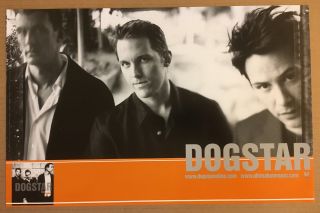Keanu Reeves Dogstar Rare 2000 Promo Poster For Happy Ending Cd Usa 17x11