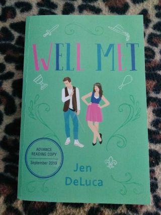 Well Met By Jen Deluca Rare 2019 Arc Uncorrected Proof Contemporary Romance