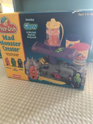 Play - Doh Mad Monster Creator 22110 Playskool 1994 Complete Rare