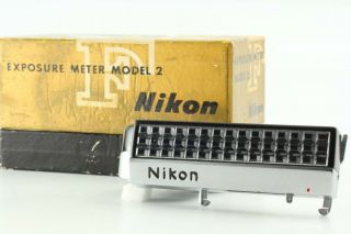 【rare Near In Box】 Nikon F Selenium Light Meter Model Ii From Japan