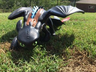 Rare 23 " Mega Toothless Alpha Edition How To Train Your Dragon 2 - Figure Toy