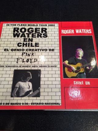 Roger Waters Pink Floyd The Wall 2 Cd Set Live Import Nip Flesh Tour 2002 Rare