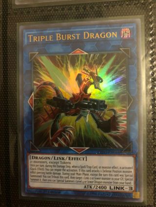 Yugioh Triple Burst Dragon Exfo - En044 Ultra Rare 1st Edition