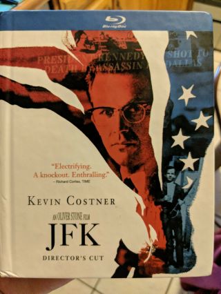 Jfk 1991 (blu - Ray) Rare Collector Digibook Kevin Kostner Oliver Stone