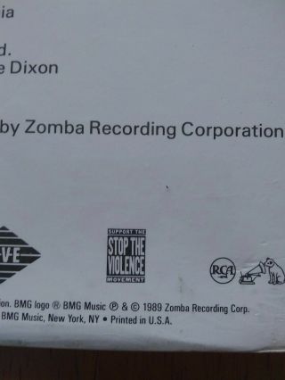 vtg DJ JAZZY JEFF & The FRESH PRINCE Rare 1989 Long BOX CD Will Smith 6
