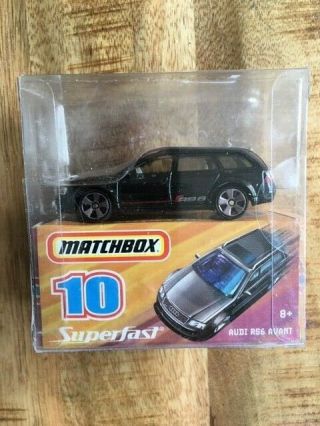 Matchbox Superfast Audi Rs6 Avant 5 Spoke Wheels Rare