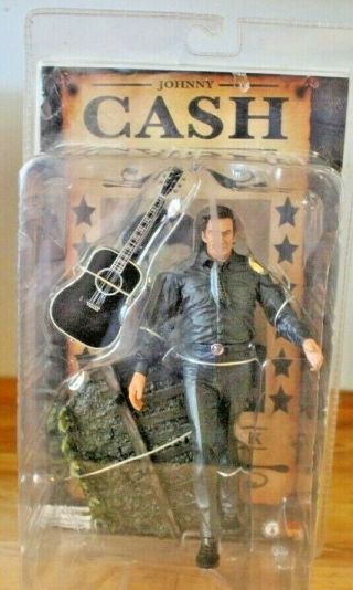 Johnny Cash Man In Black 7 " Action Figure 2006 Rare 32483 01058 Sota Toys