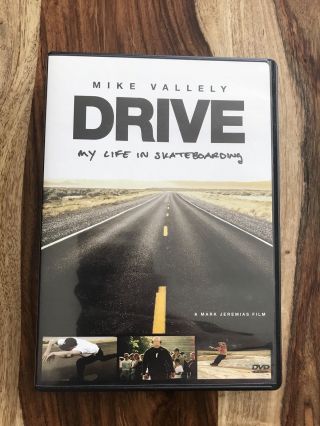 Drive My Life In Skateboarding Rare 1st Release Dvd 2002 Mike Vallely On Road