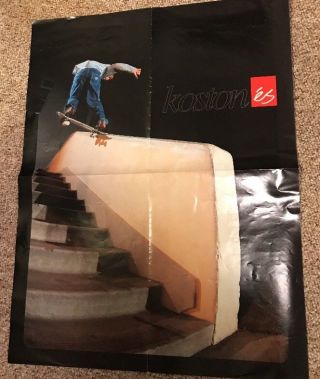 Very Rare Es Footwear Eric Koston Poster