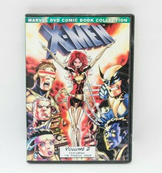 Rare X - Men Animated Series Volume 2 The Phoenix Saga Dvd 2009 2 - Disc Set 1990s